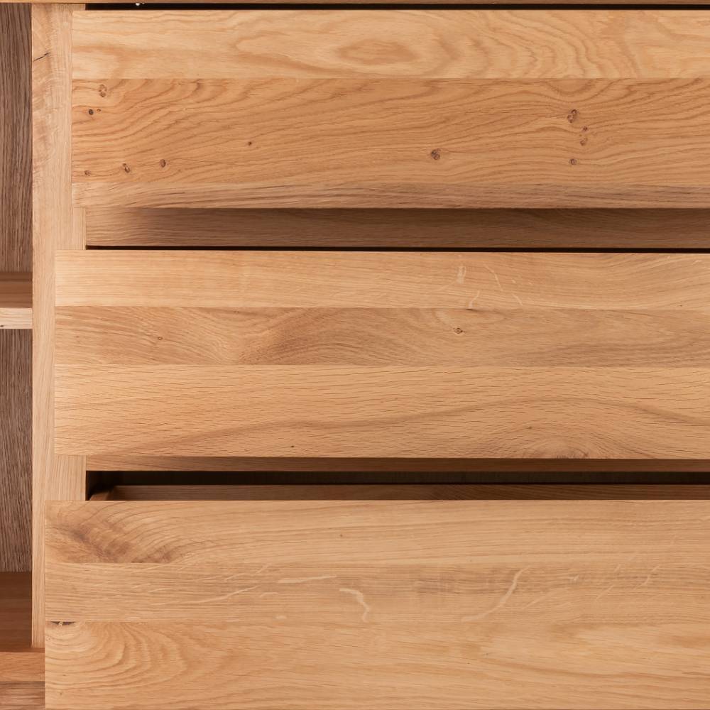 Sideboard aus Wildeiche Massivholz - Fredellia