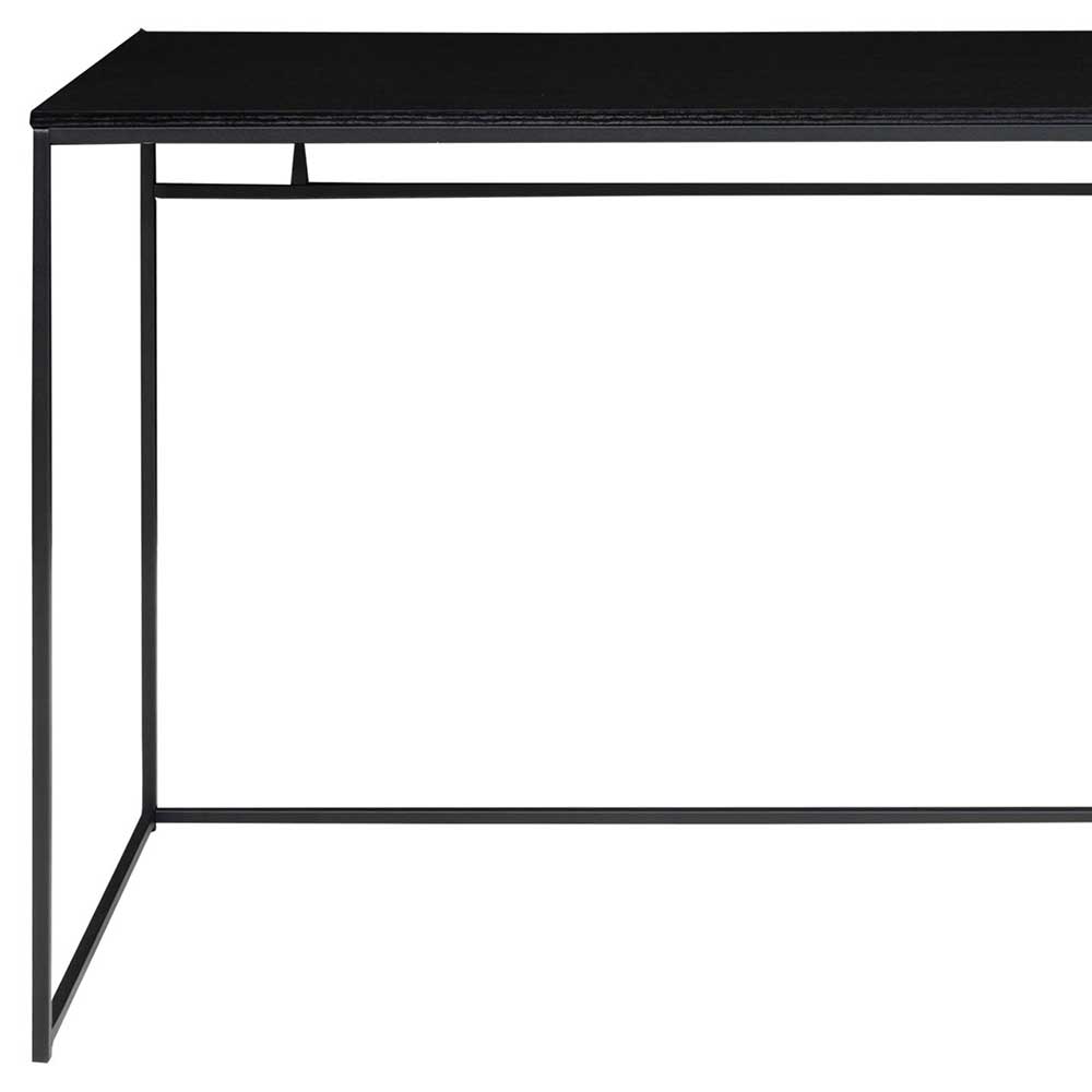 Kleiner Schreibtisch in Schwarz 100x45 - Fiorda