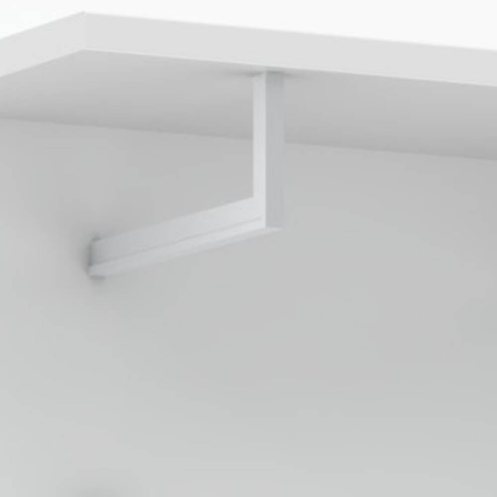 Hängegarderobe in Weiß - Romina