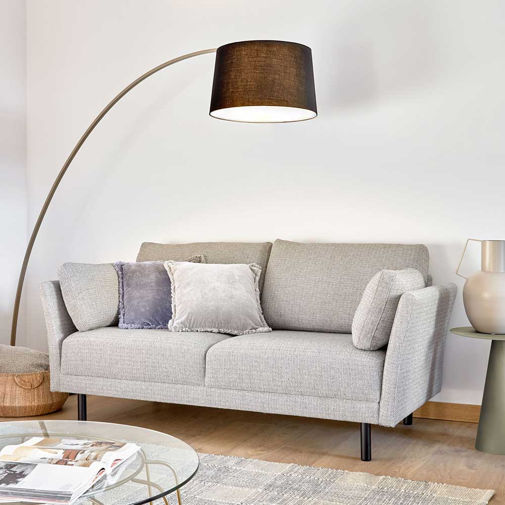Zweisitzer Sofa in Hellgrau - Danskad