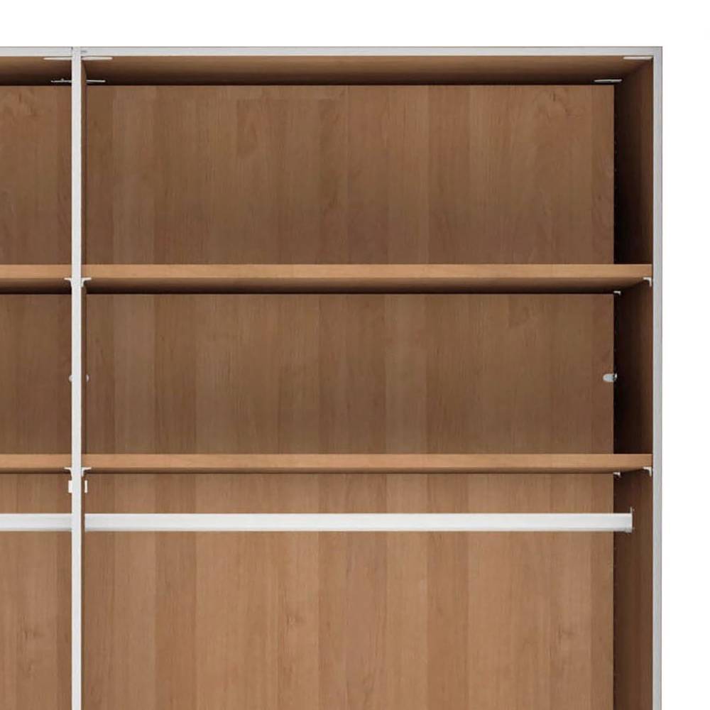 4-türiger Schrank mit zwei Spiegeltüren - Yanicas