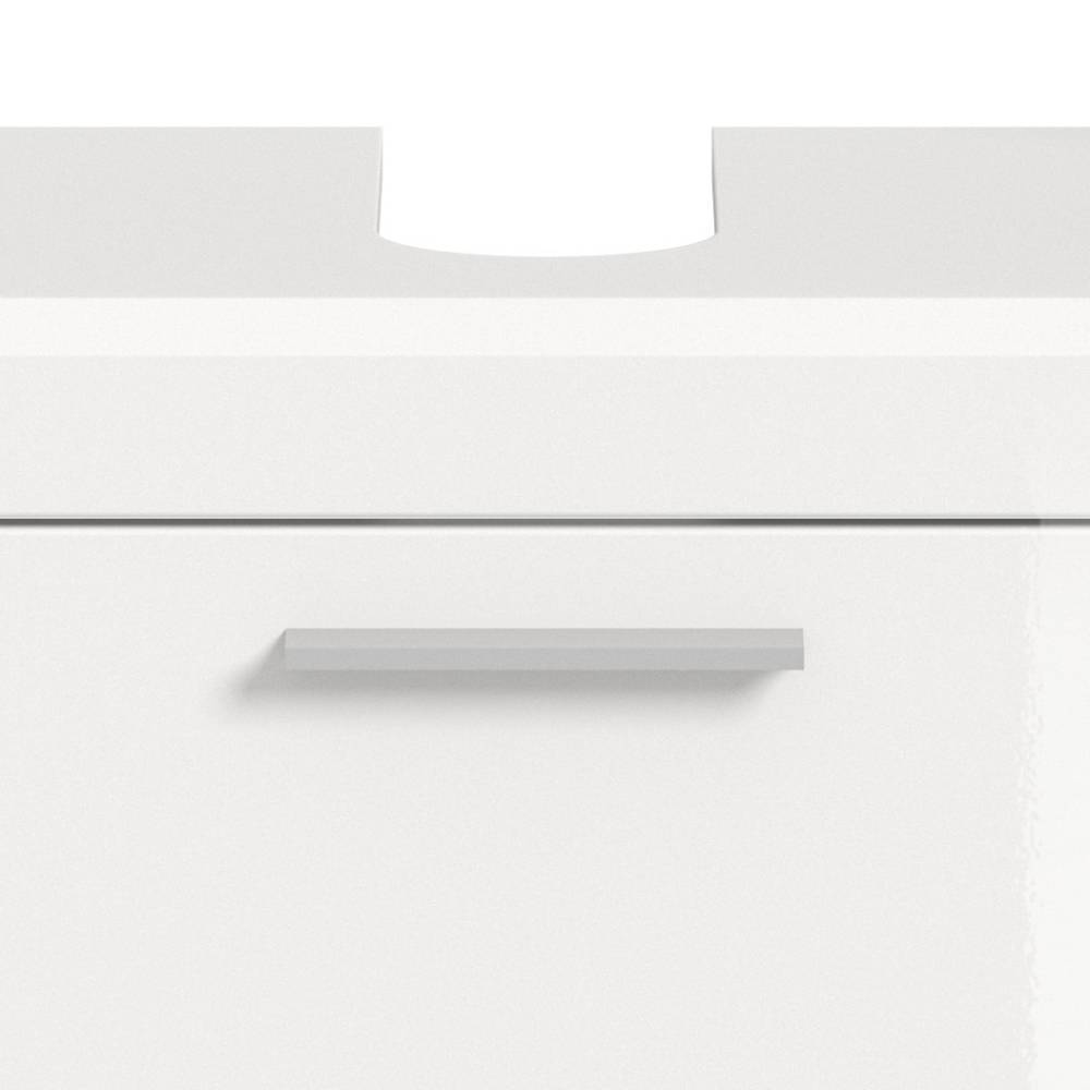 Badschrank Set in Weiß - Henriette (dreiteilig)