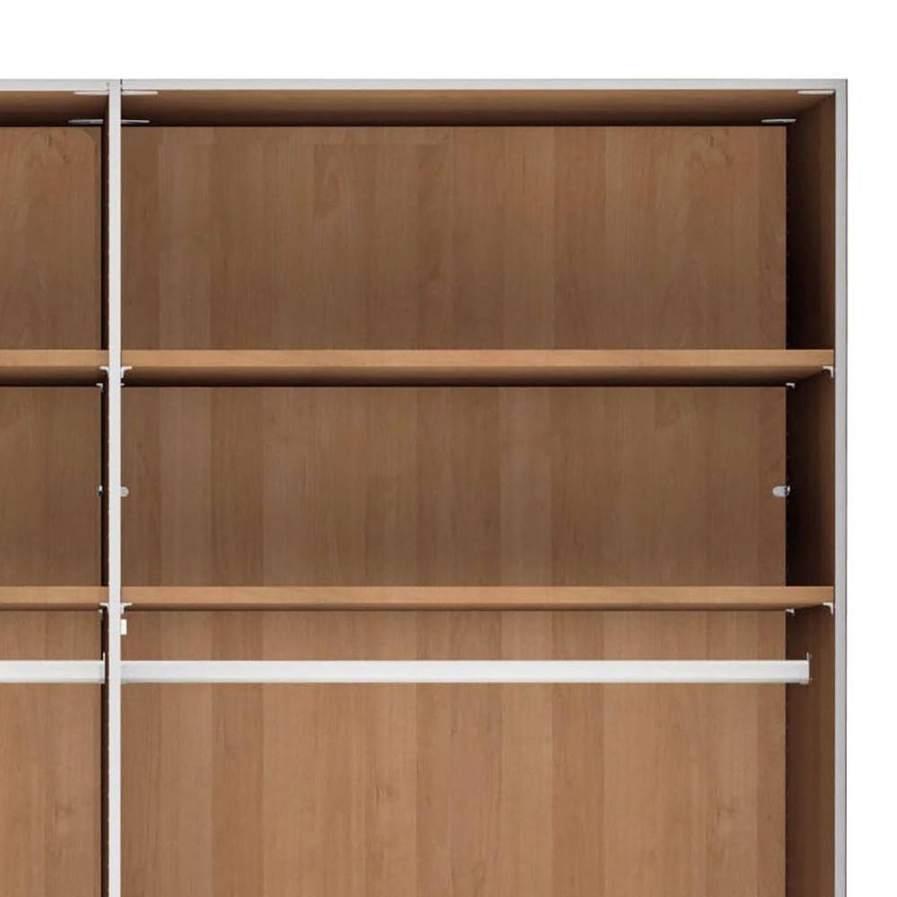 Teilmassiver Schlafzimmerschrank in Erle - Dilacco