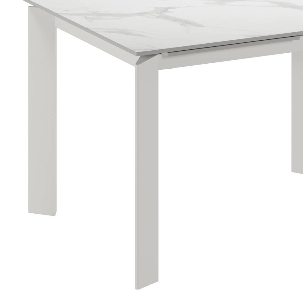 Ausziehtisch in Marmoroptik Keramikplatte - Labrassa