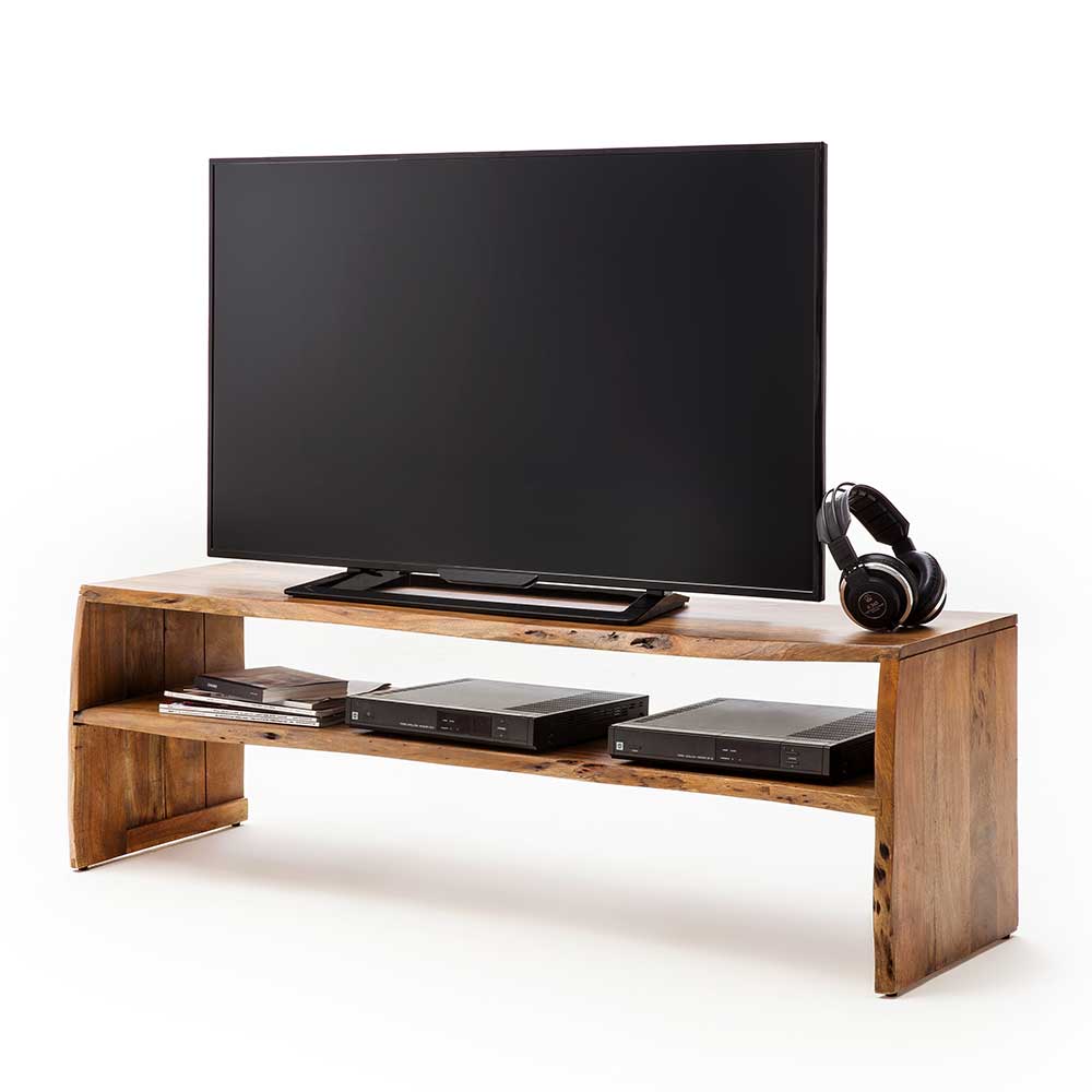 145x45x40 TV Tisch aus Akazie Massivholz - Pardial