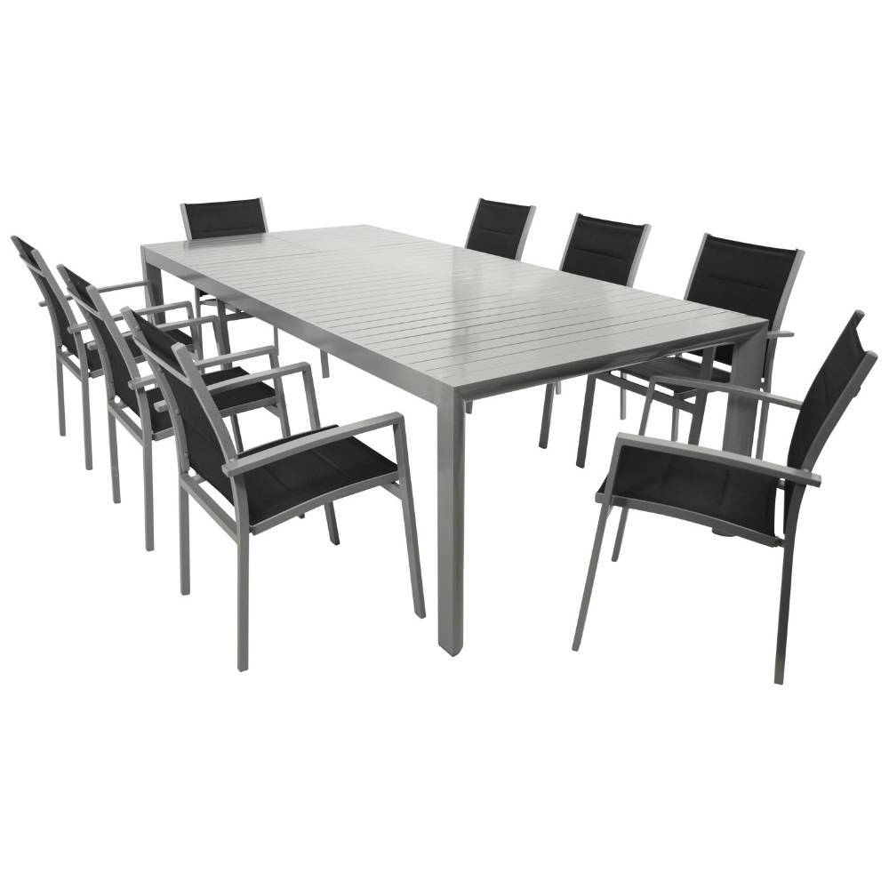 Terrassen-Essgruppe modern - Smaranda (neunteilig)