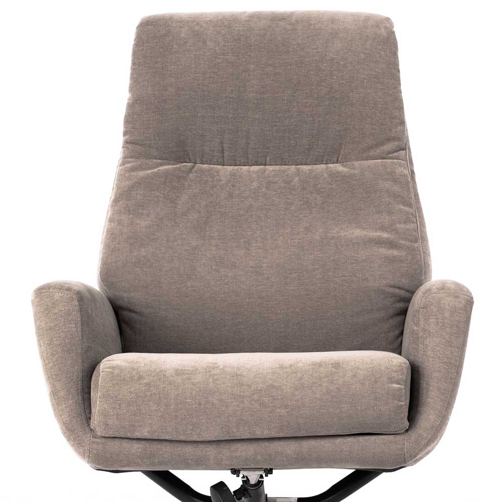 Relax Sessel mit Fußstütze Hocker - Spica (zweiteilig)