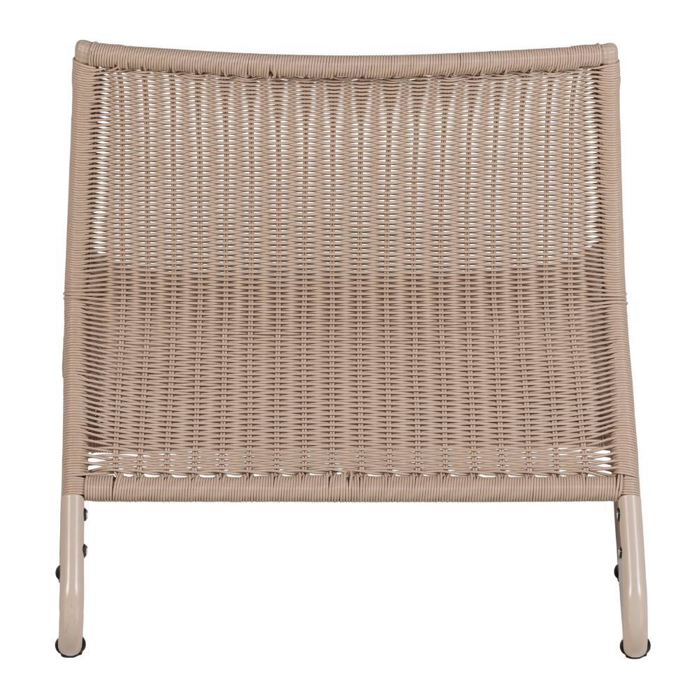 Lounge-Gartensessel in Beige - Elric