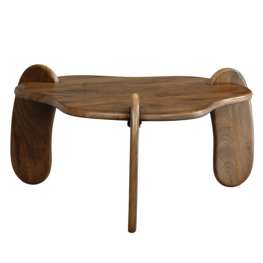 Design Couchtisch in Walnussbraun - Garisa