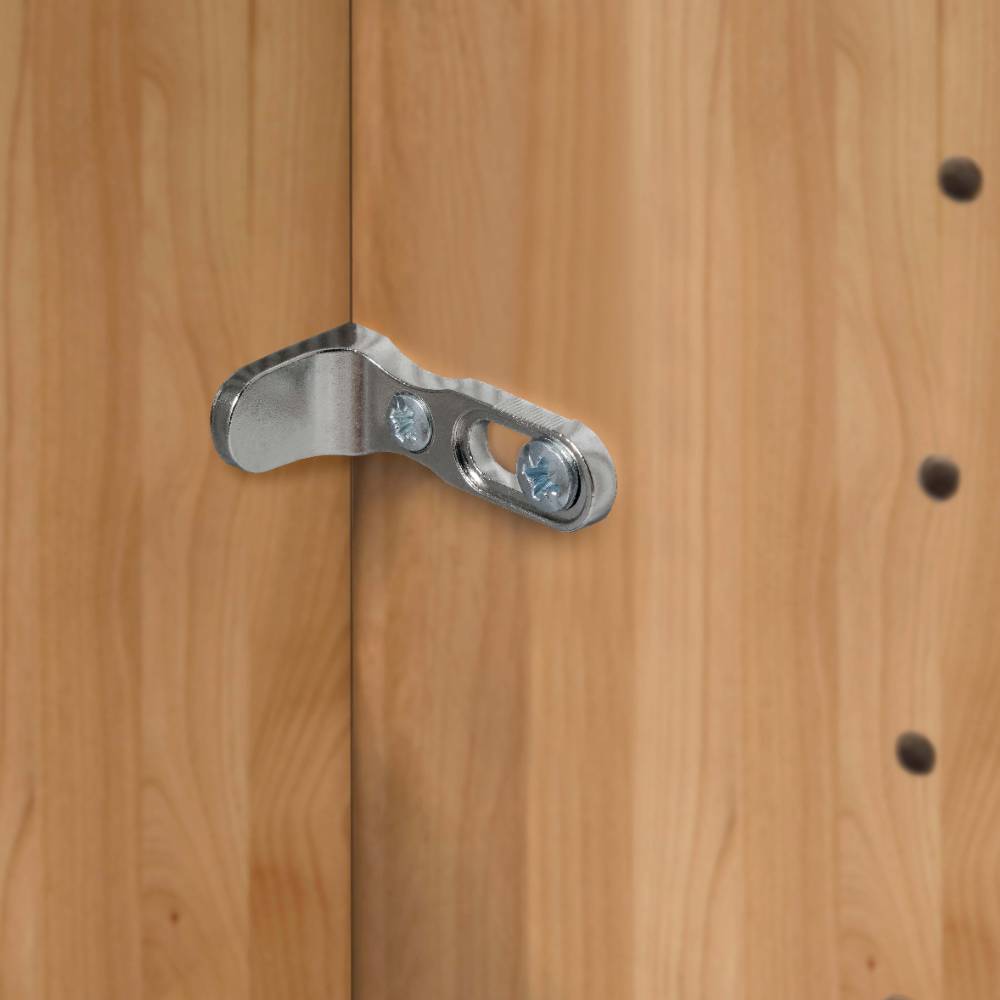 6-türiger Kleiderschrank in Weiß - Crucav