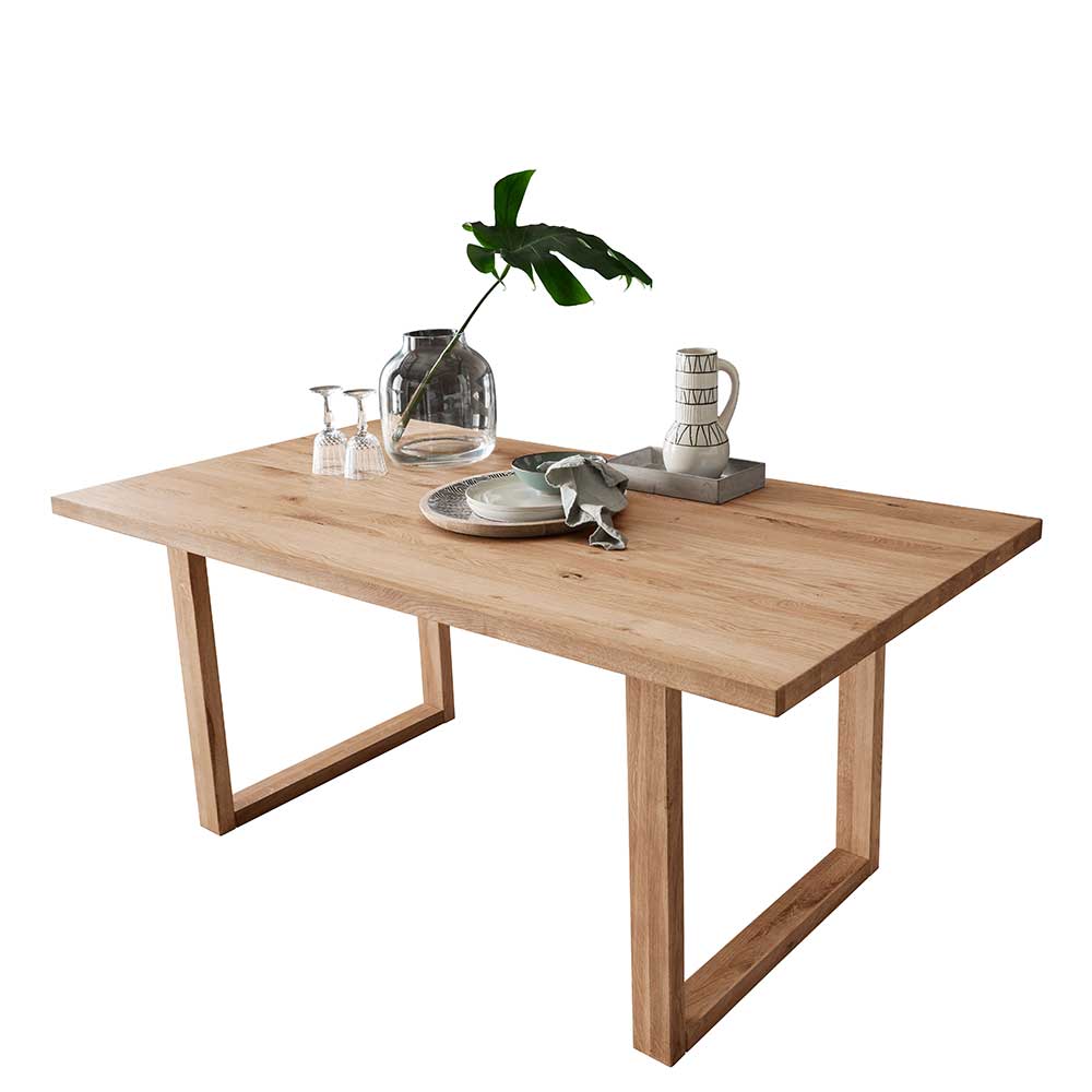 Esszimmer Holztisch aus geölter Wildeiche - Loitons