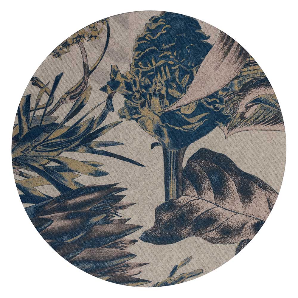 Japandi Teppich mit floralem Motiv - Zita