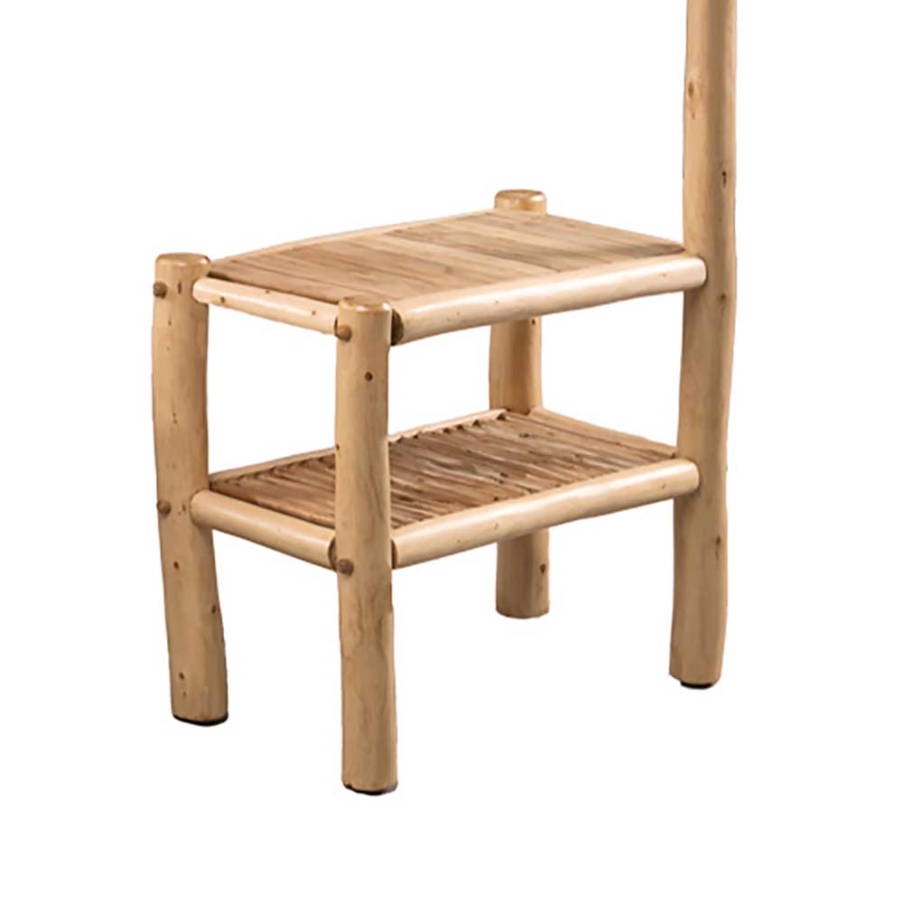 Rustikale Design-Garderobe aus Eukalyptusholz - Drawa