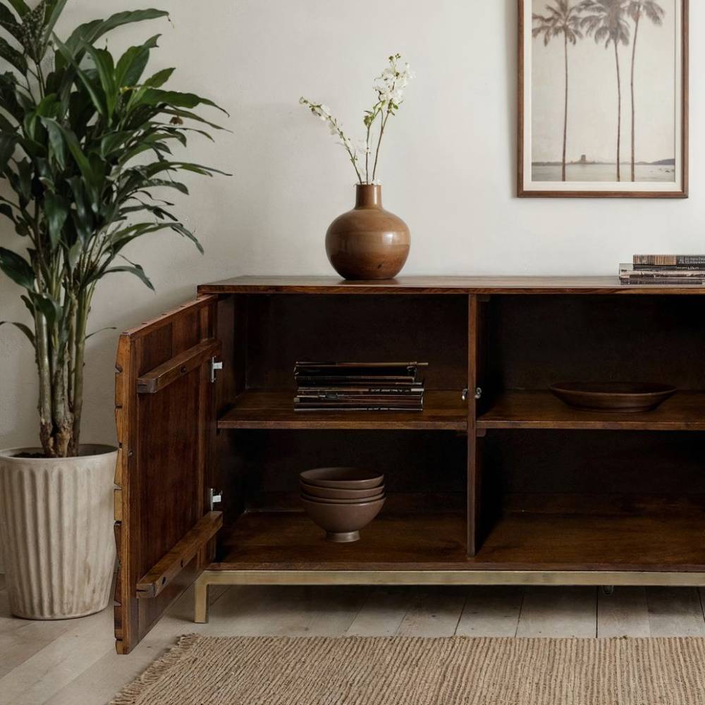 Design-Sideboard mit drei Schubladen - Runicava