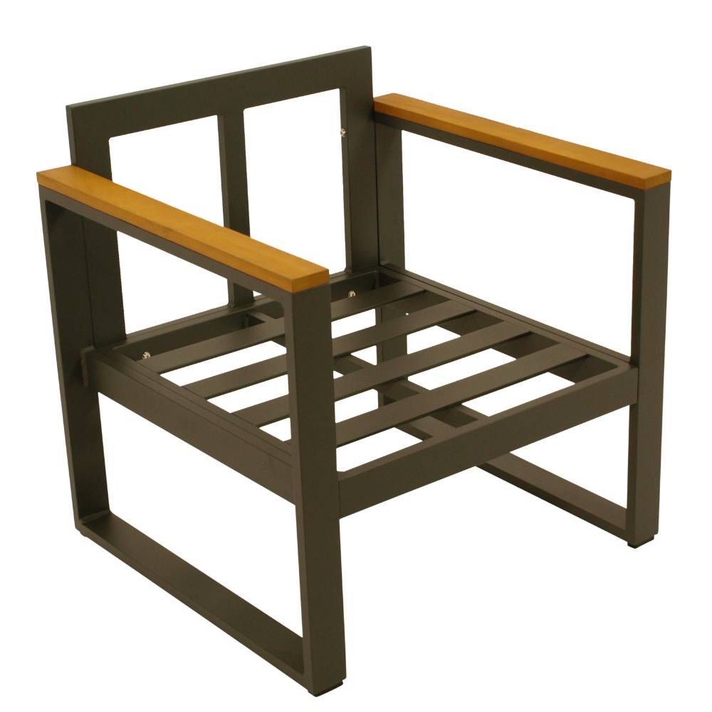 Outdoor Loungesesssel in Grau - Knox