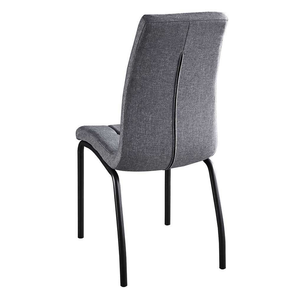 Esstisch mit Stühlen modern - Blou (fünfteilig)
