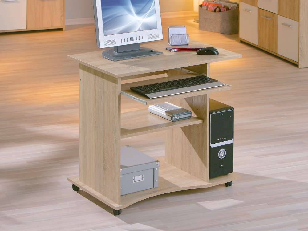 PC-Tisch Nautico auf Rollen