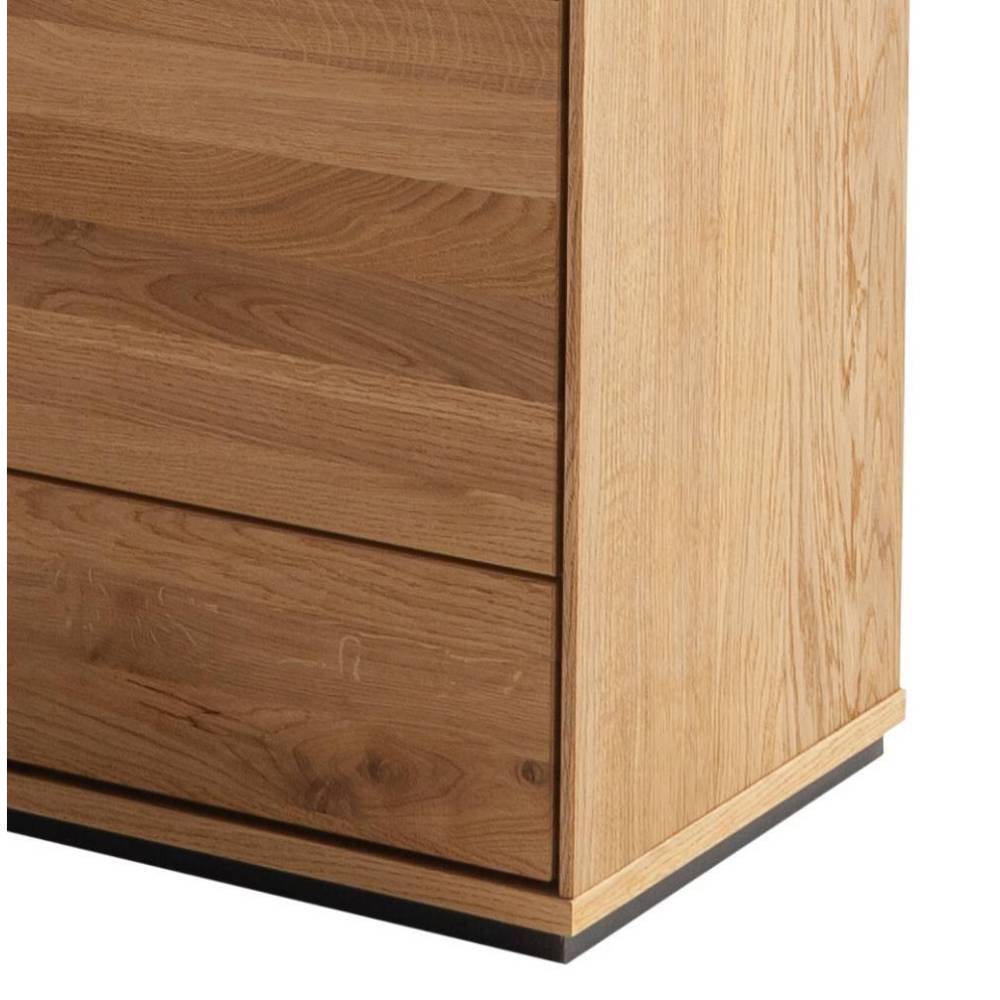 Highboard-Vitrine in Wildeiche teilmassiv - Pulvaria