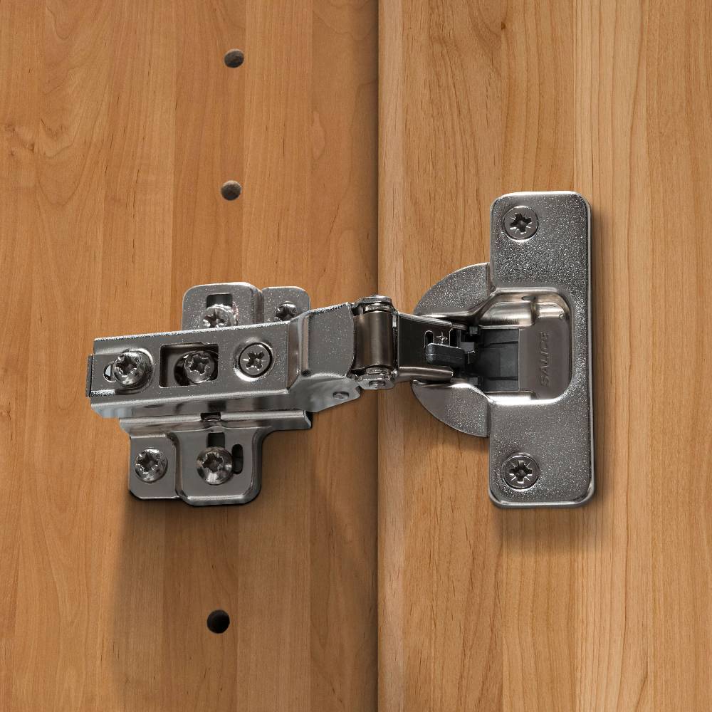 Teilmassiver Kleiderschrank in Erle Natur - Angelina