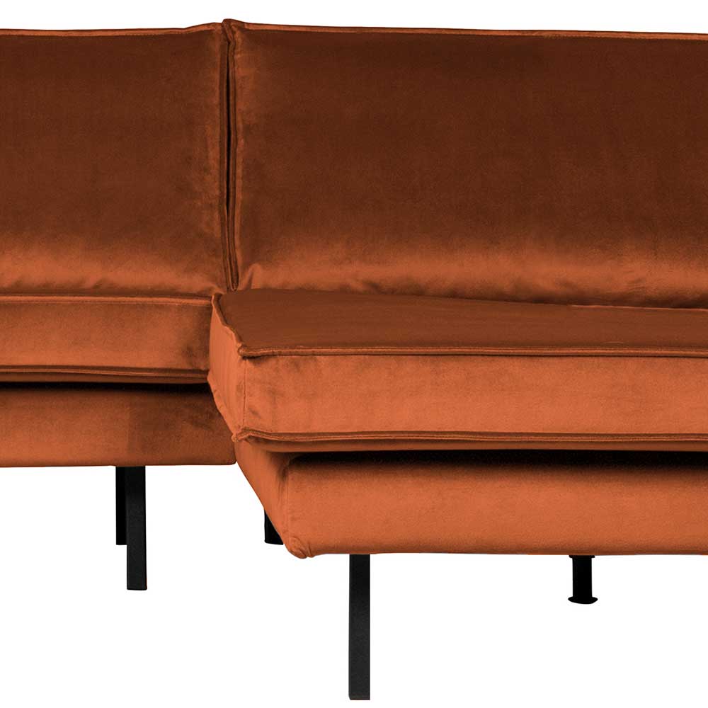 4er Sofa über Eck im Retro Style - Naryon