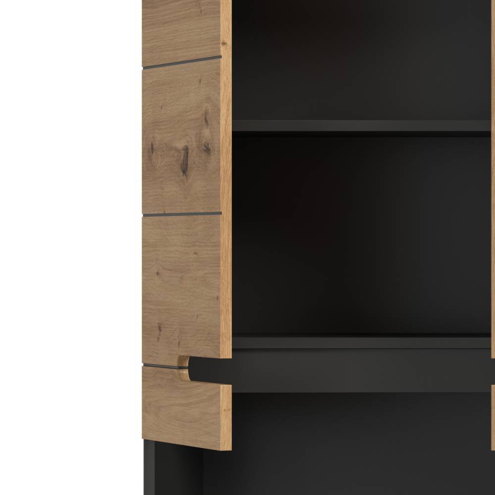 76 cm breiter Badhochschrank 193 cm hoch - Norja