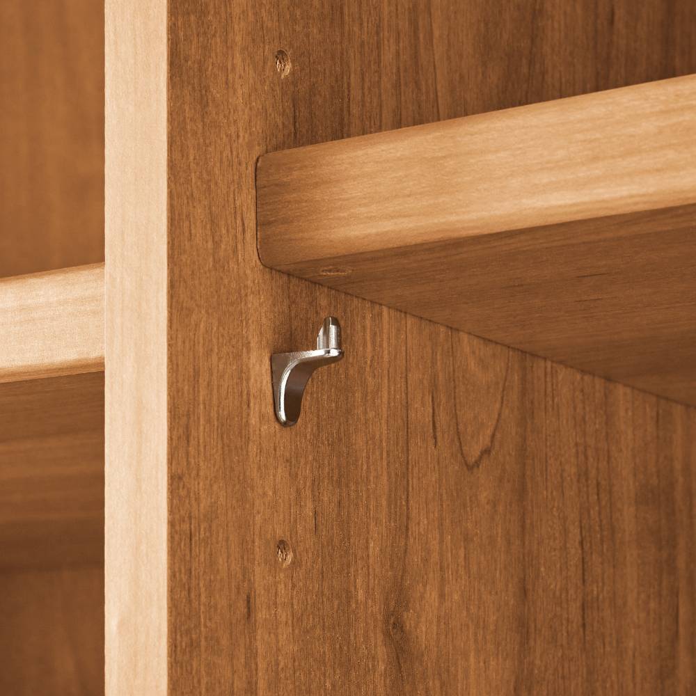 4-türiger Schlafzimmerschrank in Eiche Bianco - Vutonia