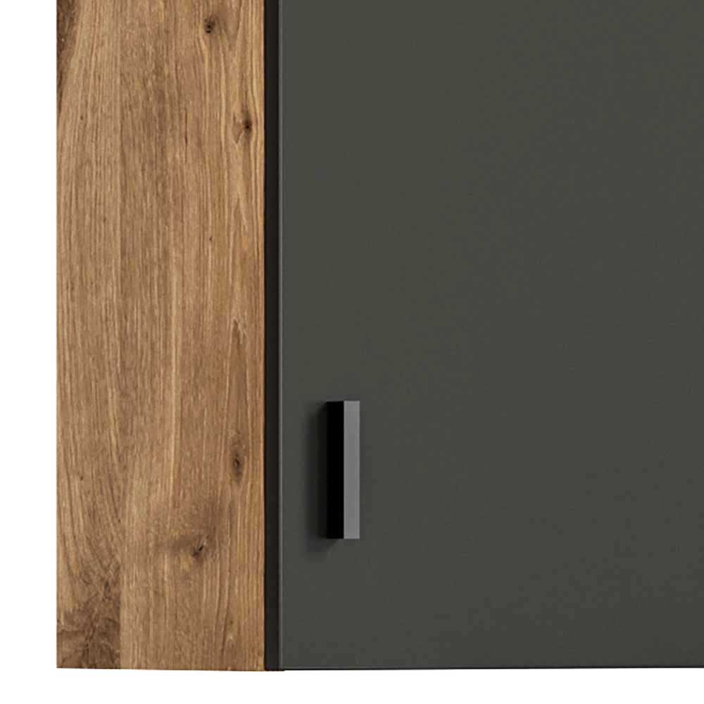 37x75x25 cm 1-türiger Bad Oberschrank modern - Steikun