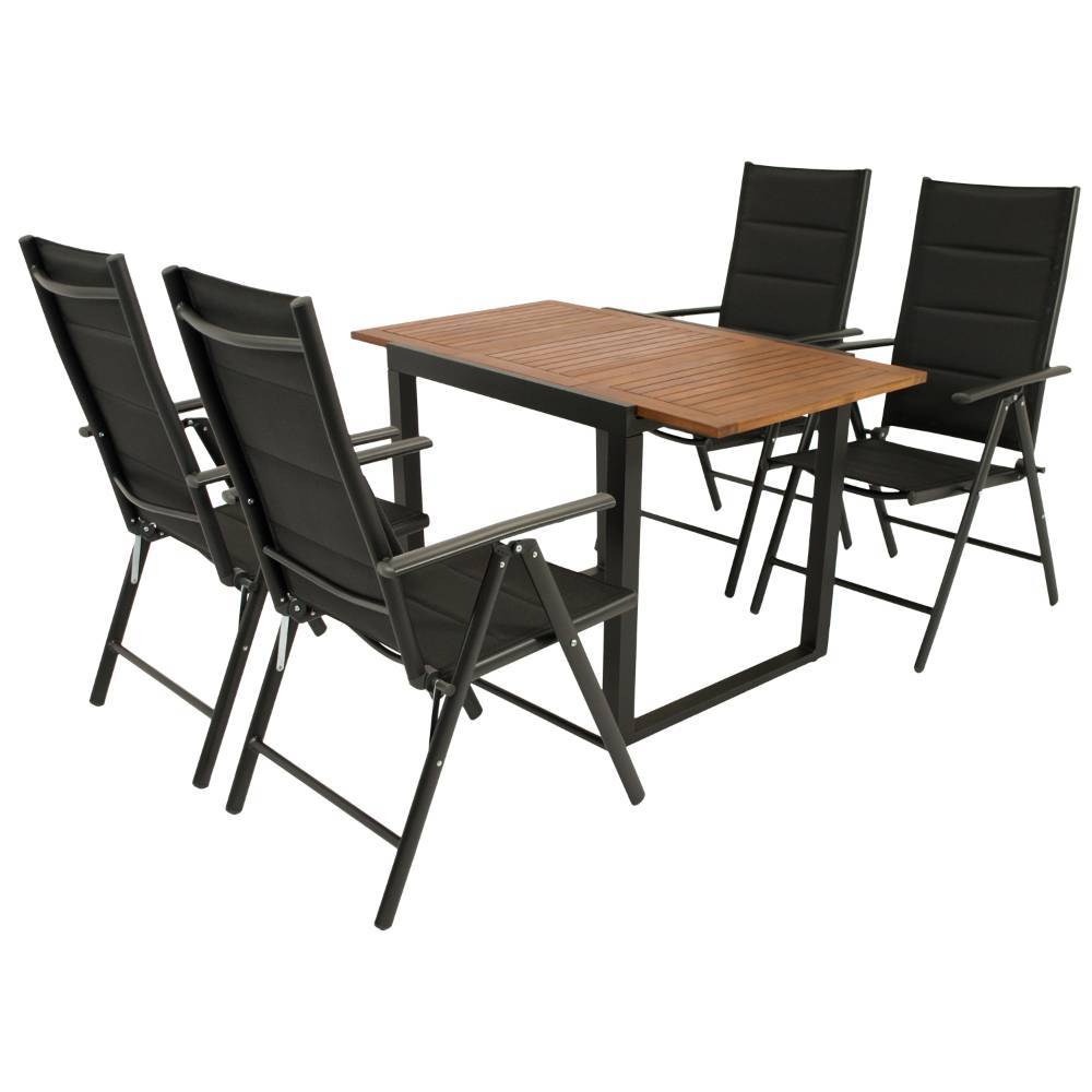 Gartentisch-Gruppe in modernem Design - Ambreros (fünfteilig)