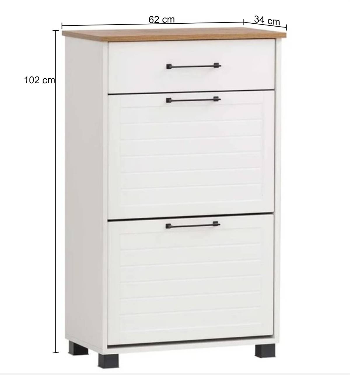 Schuhschrank mit zwei Schuhwalzen - Goliat