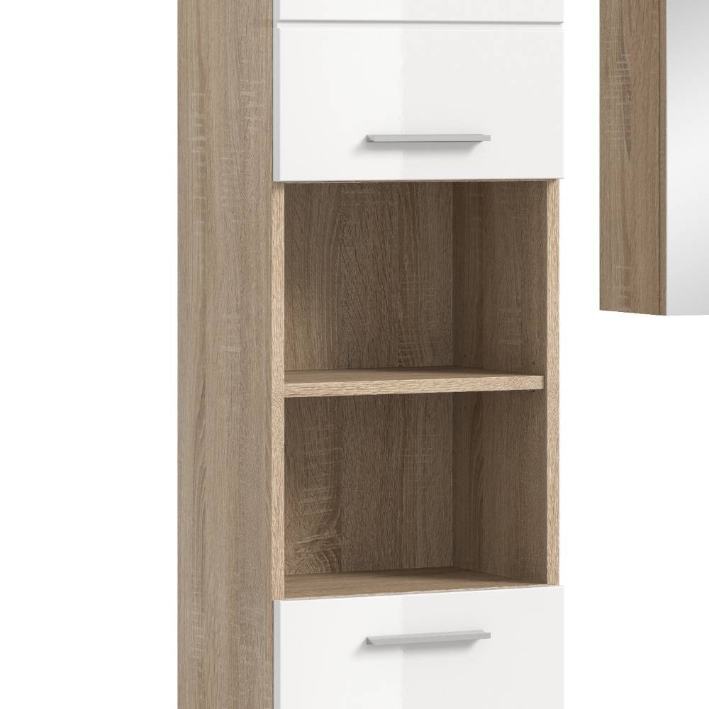 Badmöbel Set 97 cm breit - Calbanyara (dreiteilig)