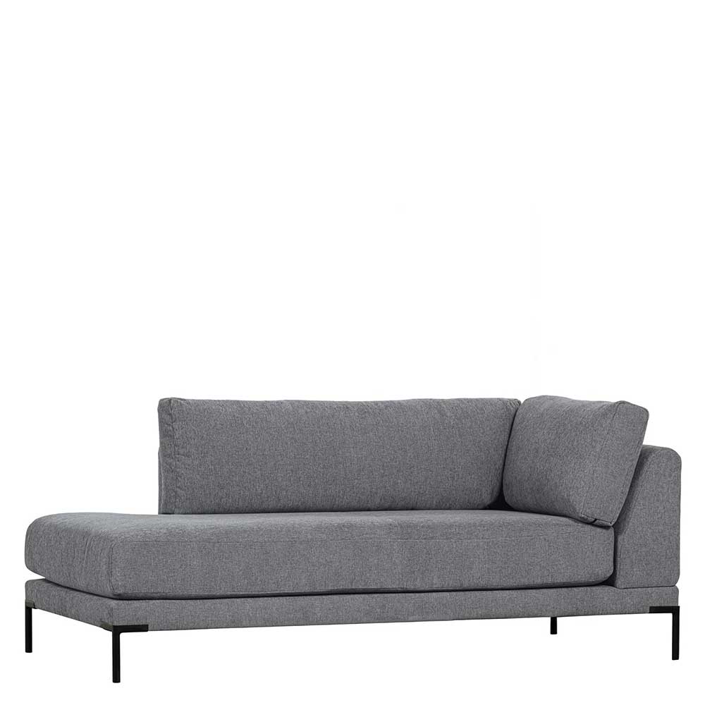 Modulsofa Recamiere in Jeansblau - Imonas