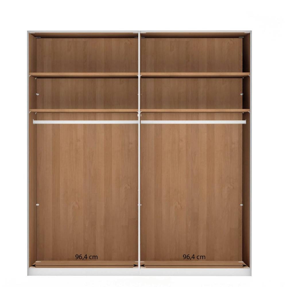 4-türiger Schlafzimmerschrank mit 216 cm Höhe - Murray