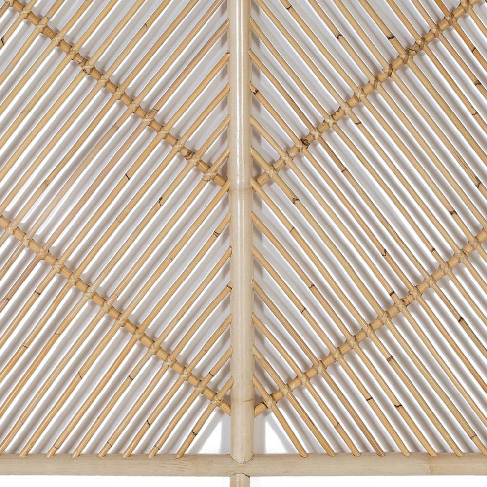 Rattan Bett Kopfteil in Natur - Naas