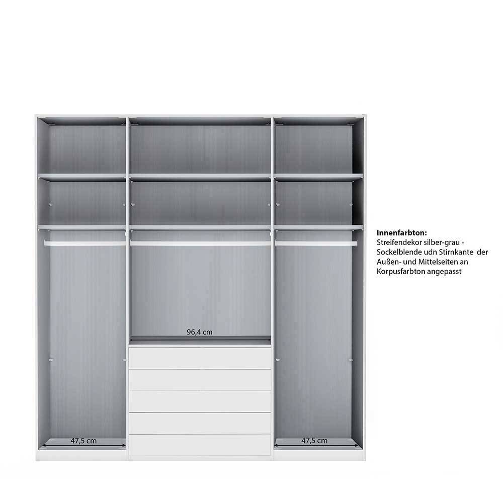 4-türiger Kombi-Schrank modern - Korcula
