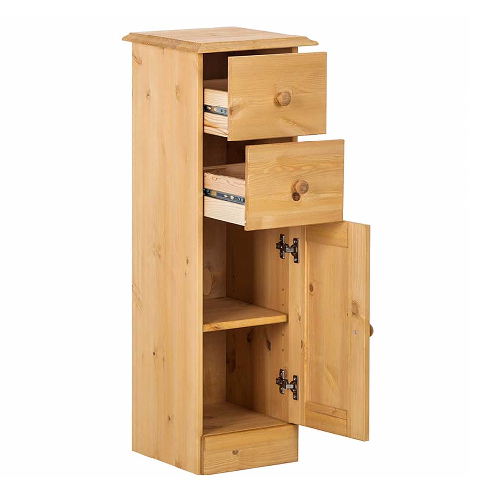 Badschrank aus Kiefer Massivholz - Vlarenzo