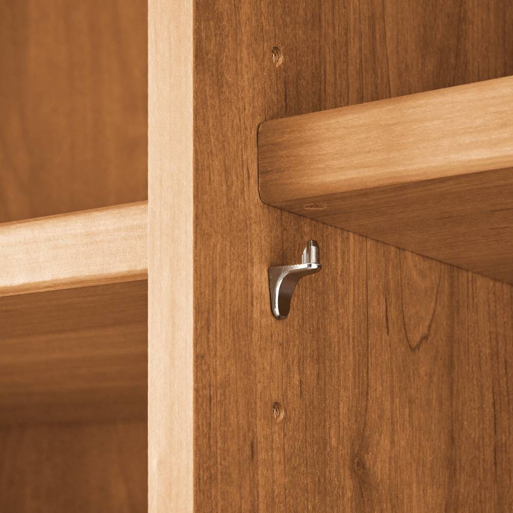 Teilmassiver Kleiderschrank - 236 cm hoch - Dilacco