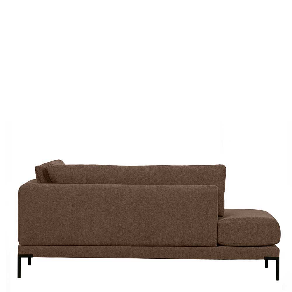 Flexible Couch aus Modulen in Braun - Ravonia (fünfteilig)