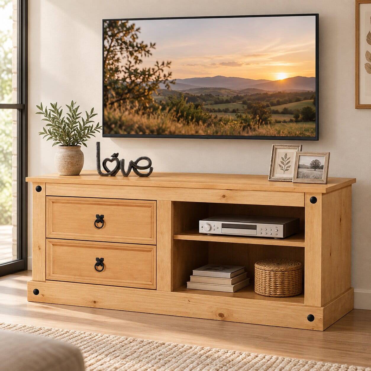 TV Board im Mexkanischen Landhausstil - Garzone