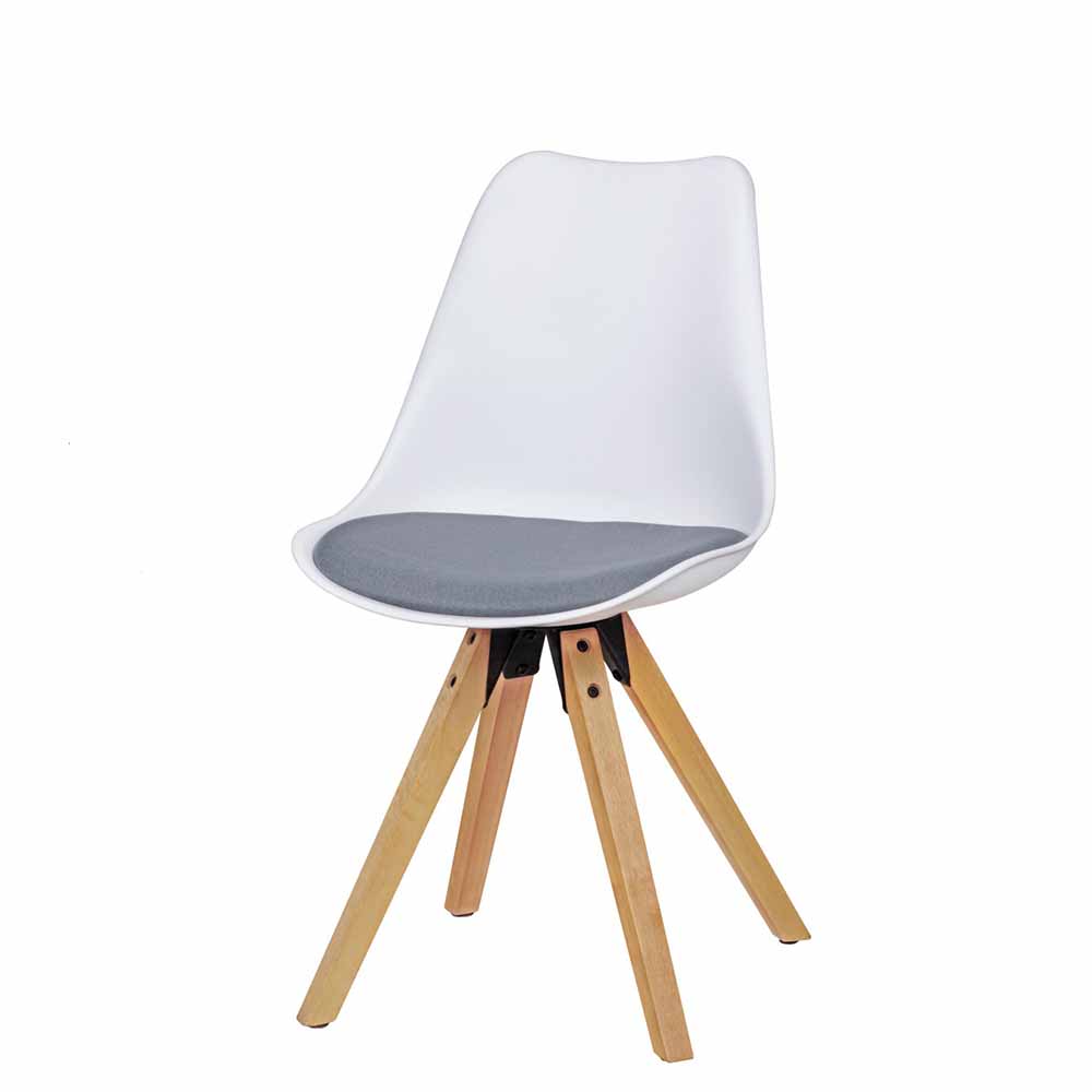 Design Stuhl Set Ilunas mit Schalensitz (2er Set)