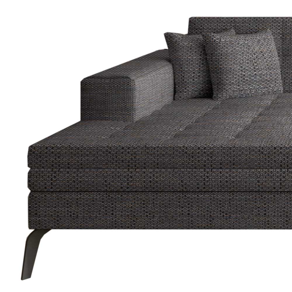 Viersitzer Sofaecke in Beigegrau - Javolena