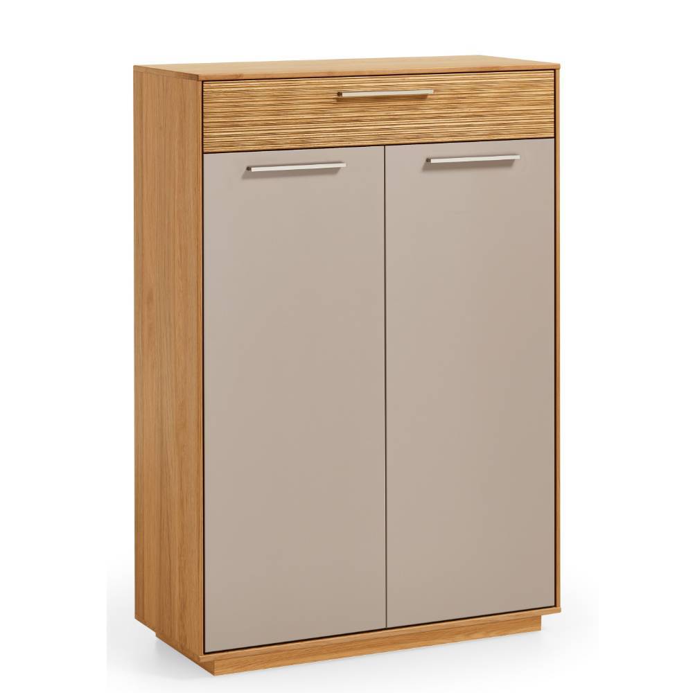 124cm hoher Schuhschrank in Taupe - Barcelos