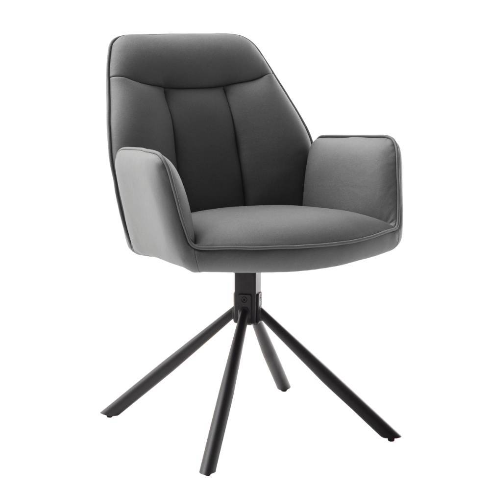 Esstischsessel drehbar - Daan (2er Set)