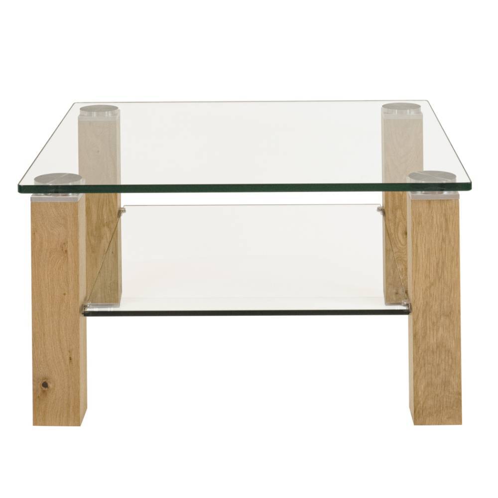 Wohnzimmertisch mit zwei Platten aus Glas - Montnerano