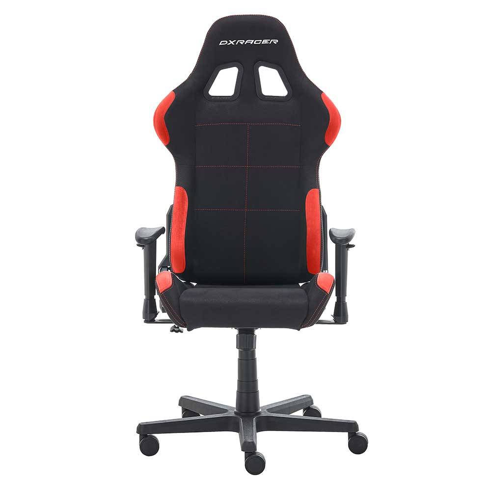 Computerstuhl für Gamer in Schwarz Rot - Gelvino