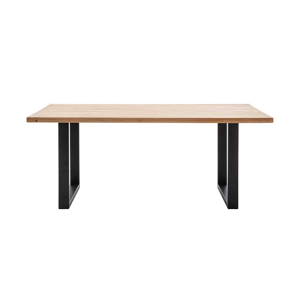 180x90 Esstisch aus Wildeiche Massivholz - Nikido