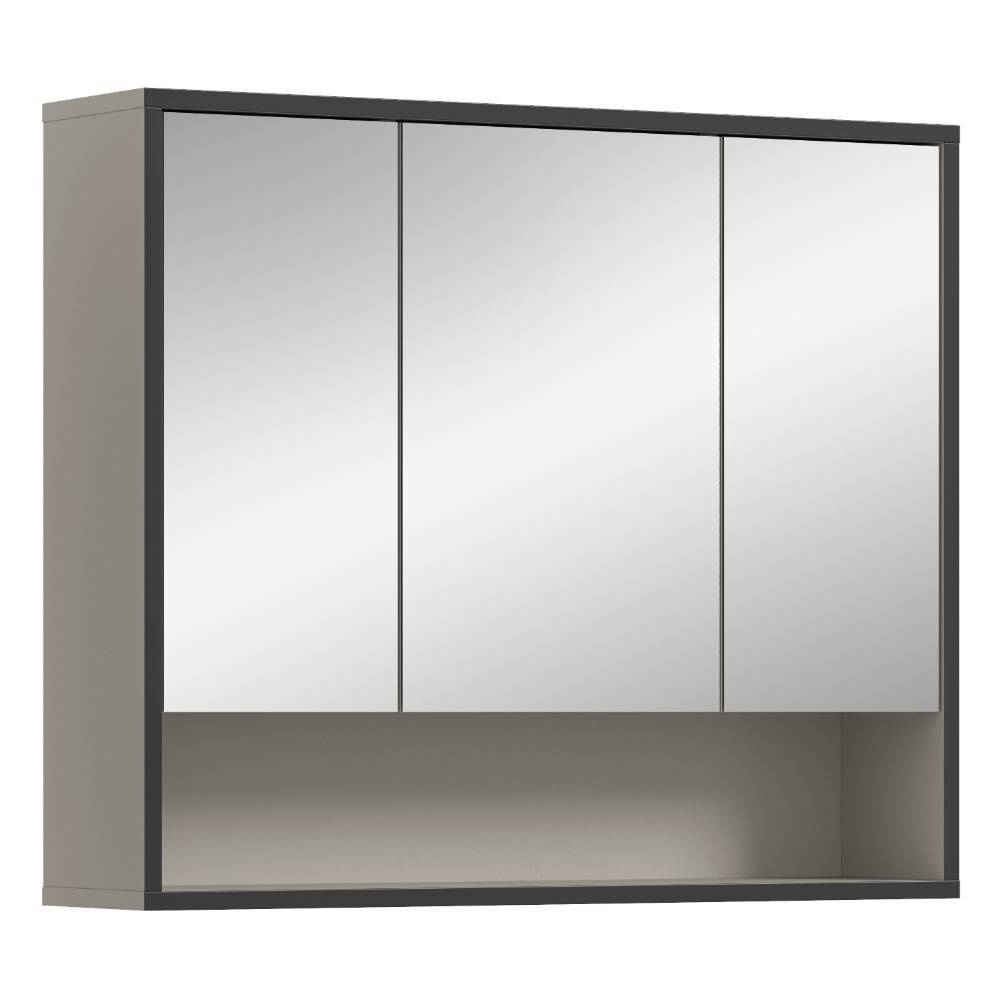 Bad-Spiegelschrank mit offenem Fach - Xena