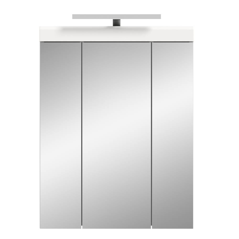 Badezimmer Spiegelschrank in Weiß - Henriette