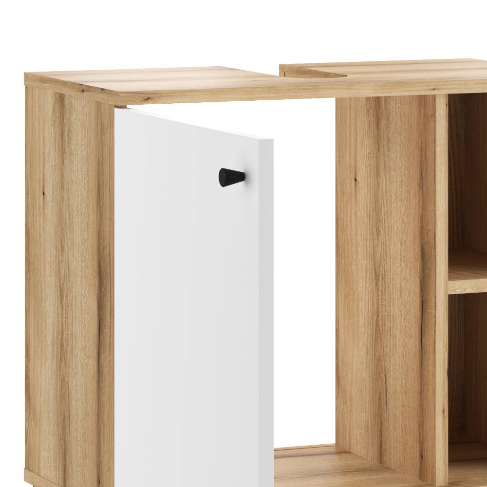 Bad Waschbeckenschrank & Spiegel Set - Naviron (zweiteilig)