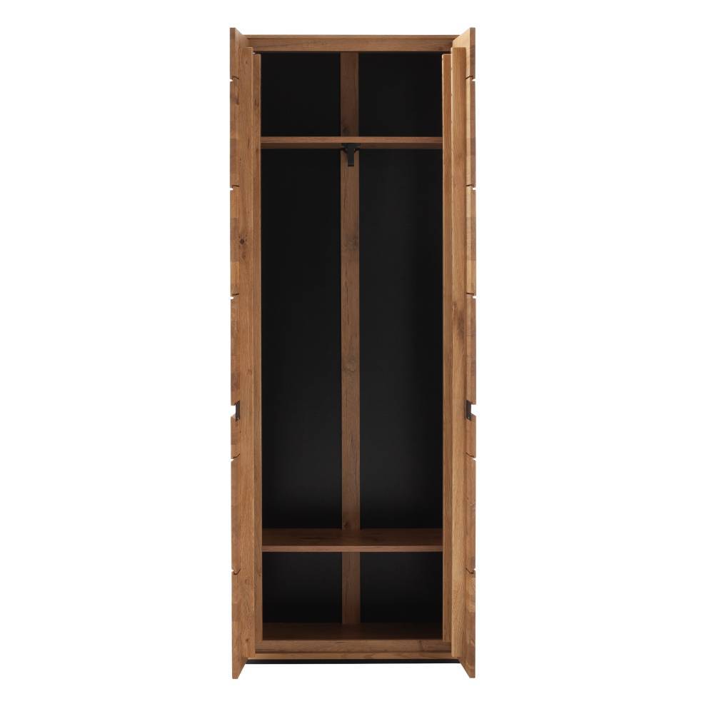 Garderobenschrank in Wildeiche teilmassiv - Pulvaria