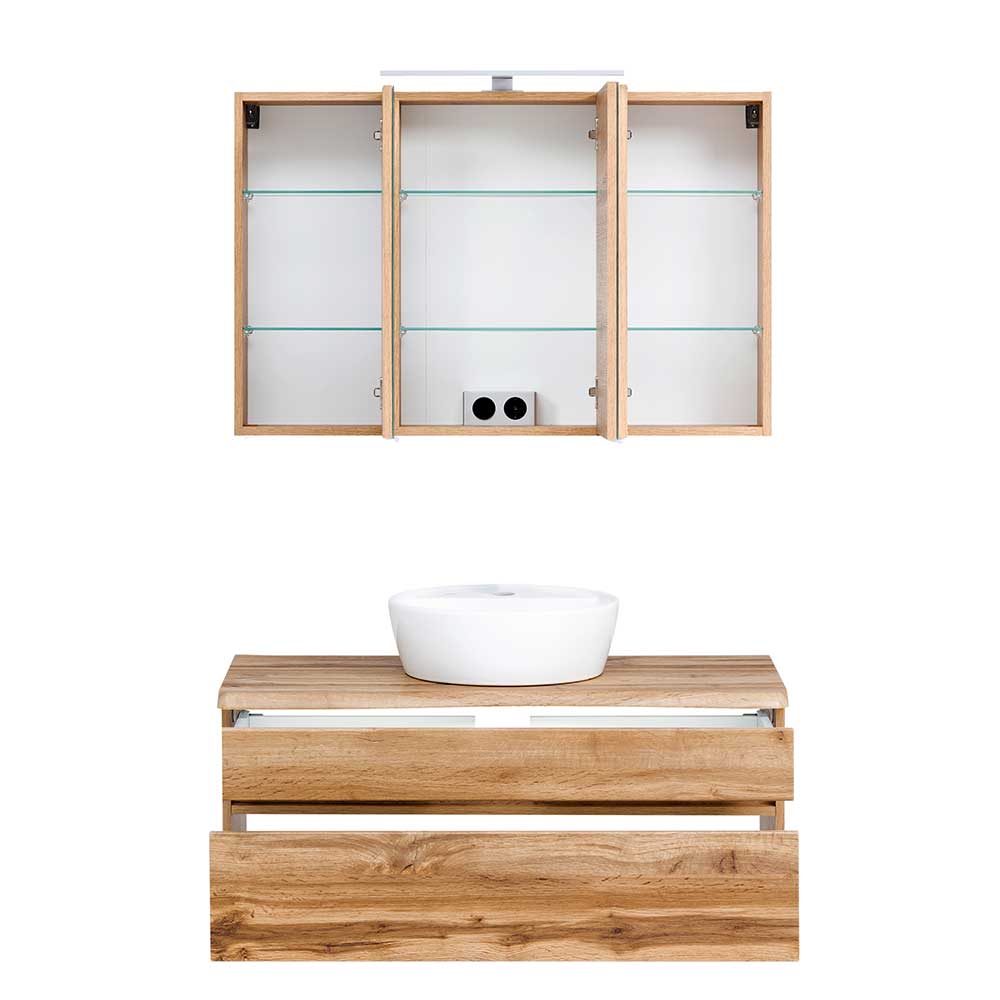 Badezimmer Möbel Kombination Set - Drumias (fünfteilig)